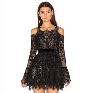 Majorelle Courtney Dress in Black